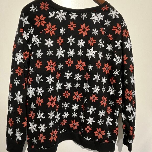 Marvel men’s Multicolor Avengers Christmas Raglan Long Sleeve Sweatshirt XL - Picture 8 of 9